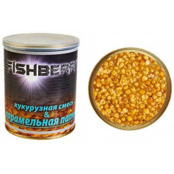 FISHBERRY Зерновая смесь "Кукуруза в карамельной патоке" - 900 мл
