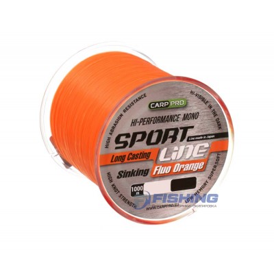 Леска Carp Pro Sport Line Fluo Orange 300м 0.310мм